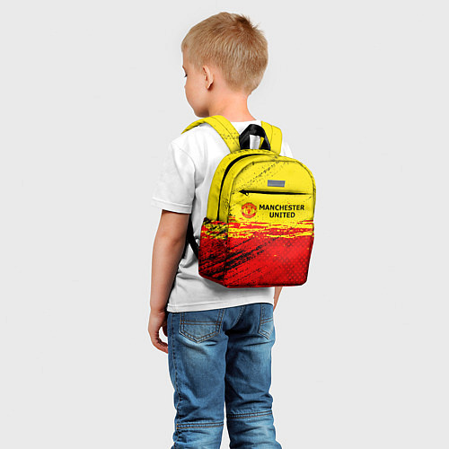 Детский рюкзак Manchester United: Дьяволы / 3D-принт – фото 5