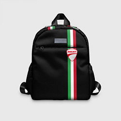 Детский рюкзак DUCATI MOTOCYCLE ITALY LINE, цвет: 3D-принт