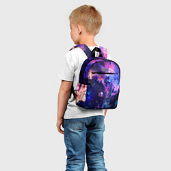 Детский рюкзак НЕОНОВЫЕ КОСМОС NEON SPACE, цвет: 3D-принт — фото 2