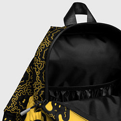 Детский рюкзак Растекающийся большой смайл, цвет: 3D-принт — фото 2