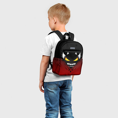 Детский рюкзак Geometry Dash: Demon Smile / 3D-принт – фото 5