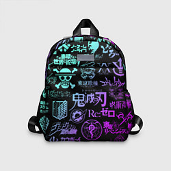 Детский рюкзак Аниме лого, цвет: 3D-принт