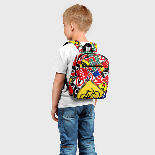Детский рюкзак Главная дорога / 3D-принт – фото 5