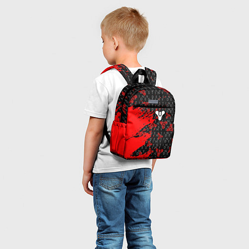 Детский рюкзак Destiny Паттерн / 3D-принт – фото 5