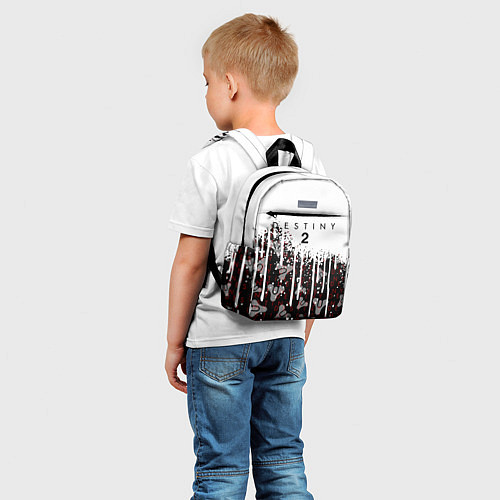 Детский рюкзак Destiny Подтеки красок / 3D-принт – фото 5