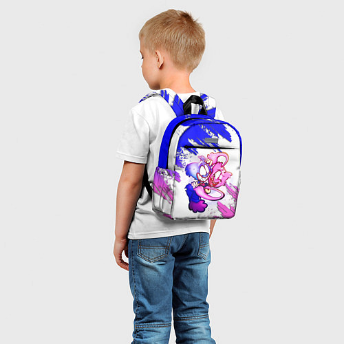 Детский рюкзак POPPY PLAYTIME GAME ХАГГИ ВАГГИ ПАРОЧКА / 3D-принт – фото 5
