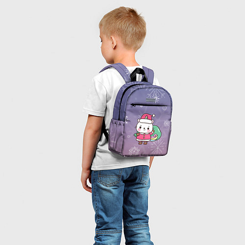 Детский рюкзак Happy New Year 2022 Сat 2 / 3D-принт – фото 5