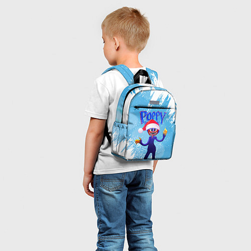 Детский рюкзак Новогодний Poppy Playtime / 3D-принт – фото 5