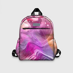 Детский рюкзак Акварельные Волны, цвет: 3D-принт