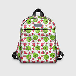 Детский рюкзак Арбузы, много арбузов!, цвет: 3D-принт