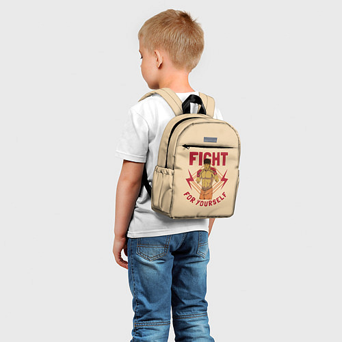 Детский рюкзак FIGHT FOR YOURSELF / 3D-принт – фото 5