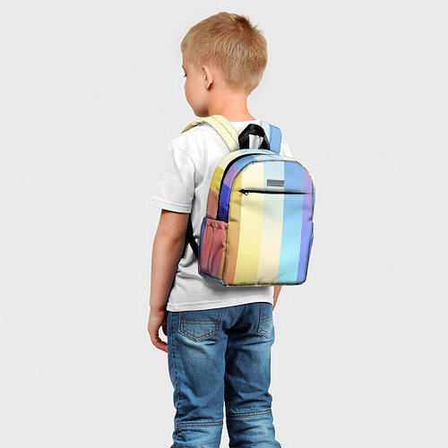 Детский рюкзак Полосатик / 3D-принт – фото 5