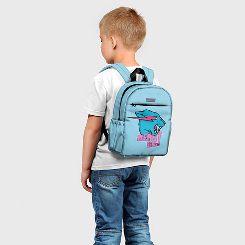 Детский рюкзак Mr Beast Gaming Full Print / 3D-принт – фото 5