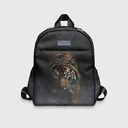 Детский рюкзак Тигр в тумане, цвет: 3D-принт