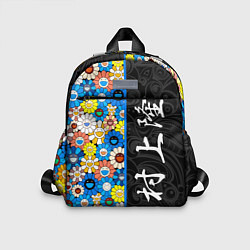Детский рюкзак Такаси Мураками Иероглифами, цвет: 3D-принт