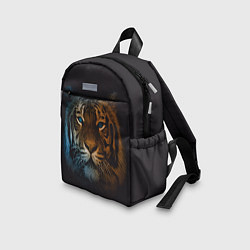 Детский рюкзак Тигр с голубыми глазами, цвет: 3D-принт — фото 2