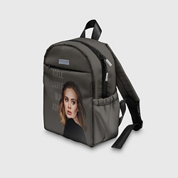 Детский рюкзак Взгляд Адель, цвет: 3D-принт — фото 2