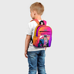 Детский рюкзак JOJO BIZARRE ADVENTURE ДЖО ДЖО ГРАДИЕНТ, цвет: 3D-принт — фото 2