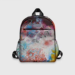 Детский рюкзак ЦветоТрэш, цвет: 3D-принт