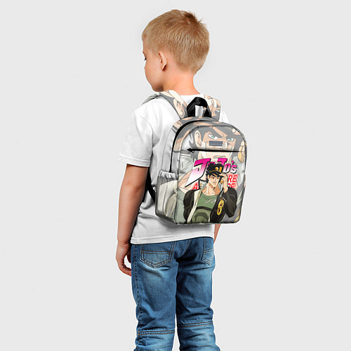 Детский рюкзак JOJO BIZARRE ADVENTURE ДЖОДЖО / 3D-принт – фото 5