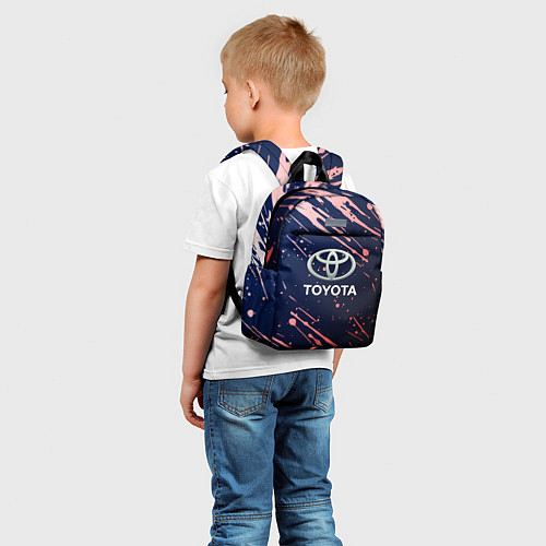 Детский рюкзак Toyota градиент / 3D-принт – фото 5