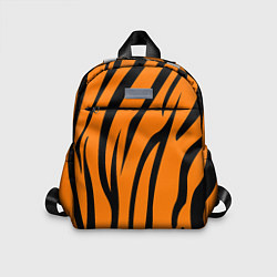 Детский рюкзак Текстура тиграtiger, цвет: 3D-принт
