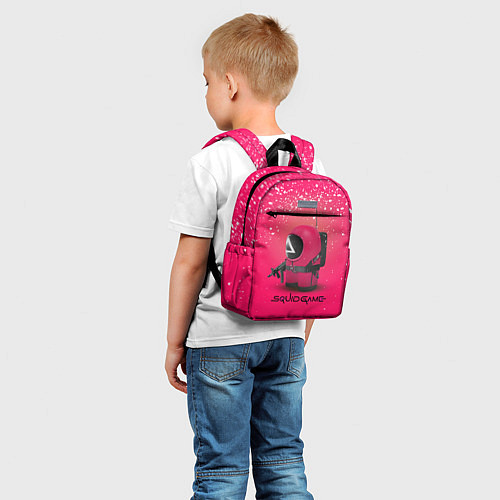 Детский рюкзак Among Us x Squid Game / 3D-принт – фото 5