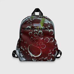 Детский рюкзак Сочная вишня под водой, цвет: 3D-принт