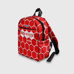 Детский рюкзак Красно-Белая Сила, цвет: 3D-принт — фото 2