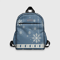 Детский рюкзак Капелька новогоднего настроения, цвет: 3D-принт