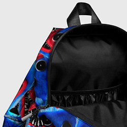 Детский рюкзак УЖАСНОЕ ЛИЦО ХАГГИ ВАГГИ, цвет: 3D-принт — фото 2