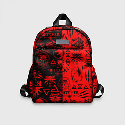 Детский рюкзак THE WITCHER LOGOBOMBING BLACK RED