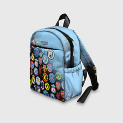 Детский рюкзак МАНЧЕСТЕР СИТИ MANCHESTER CITY, цвет: 3D-принт — фото 2