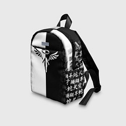 Детский рюкзак WALHALLA TEAM BLACK WHITE STYLE TOKYO REVENGERS, цвет: 3D-принт — фото 2