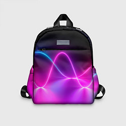 Детский рюкзак Лучи света pink theme, цвет: 3D-принт