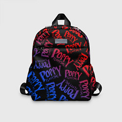 Детский рюкзак POPPY PLAYTIME LOGO NEON, ХАГИ ВАГИ, цвет: 3D-принт