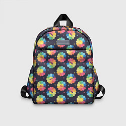 Детский рюкзак Веселые ромашки, цвет: 3D-принт