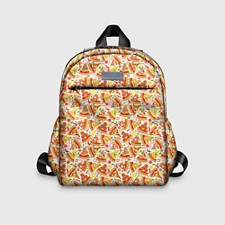 Детский рюкзак Пицца Pizza, цвет: 3D-принт