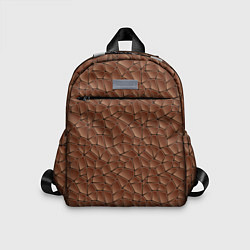 Детский рюкзак Шоколадная Текстура, цвет: 3D-принт