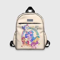 Детский рюкзак G5 My Little Pony, цвет: 3D-принт