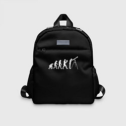 Детский рюкзак Astroevolution black synthetic edition, цвет: 3D-принт