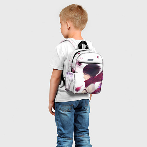 Детский рюкзак Микаса Аккерман Непобедимая / 3D-принт – фото 5