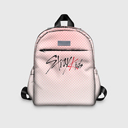 Детский рюкзак Stray kids лого, K-pop ромбики