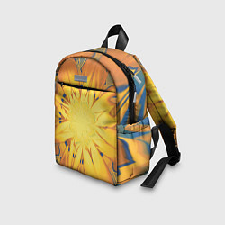 Детский рюкзак Солнечный цветок Абстракция 535-332-32, цвет: 3D-принт — фото 2