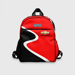 Детский рюкзак Chevrolet Логотип, цвет: 3D-принт
