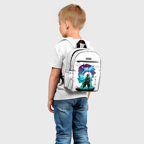 Детский рюкзак Танджиро Камадо Клинок рассекающий демонов / 3D-принт – фото 5