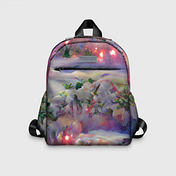 Детский рюкзак Милое рождество, цвет: 3D-принт