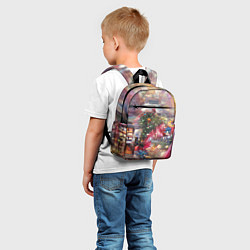 Детский рюкзак Ностальгия Рождества, цвет: 3D-принт — фото 2