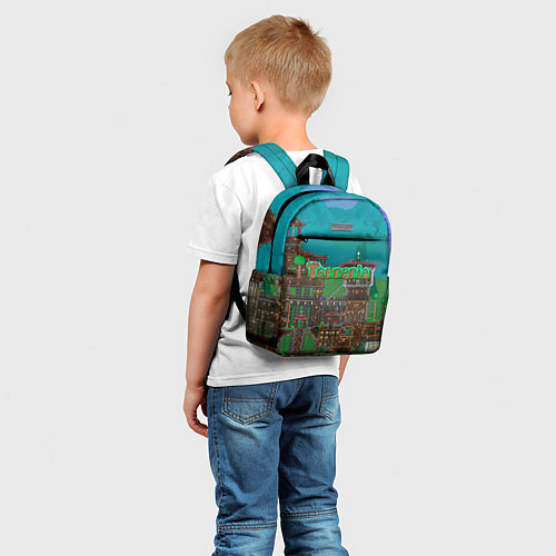 Детский рюкзак Дом в Террарии / 3D-принт – фото 5