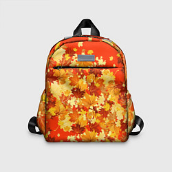 Детский рюкзак Кленовый листопад, цвет: 3D-принт